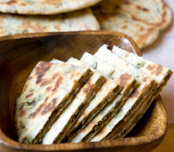 Kenyan Keema Chapati (East African Chapati with Lamb) By Yummy Medley