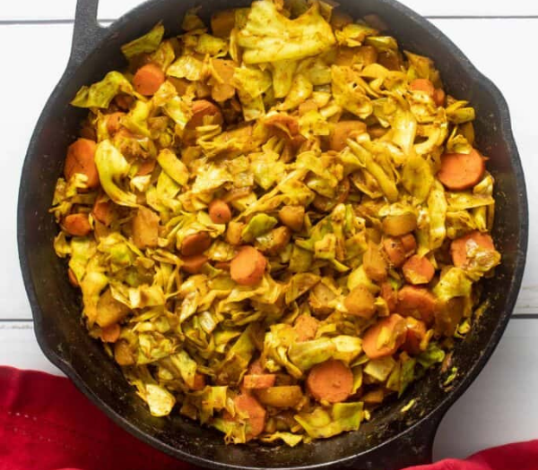 Ethiopian Cabbage Stew By Urban Farmie