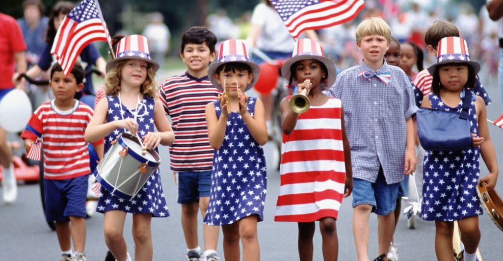 July 4th Independence day with kids (Photo credit: Inlea)