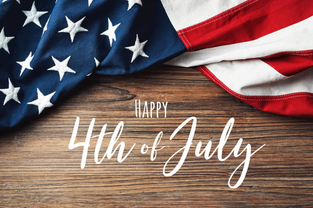 4th of July with American flag (Photo credit: Color Glo International)