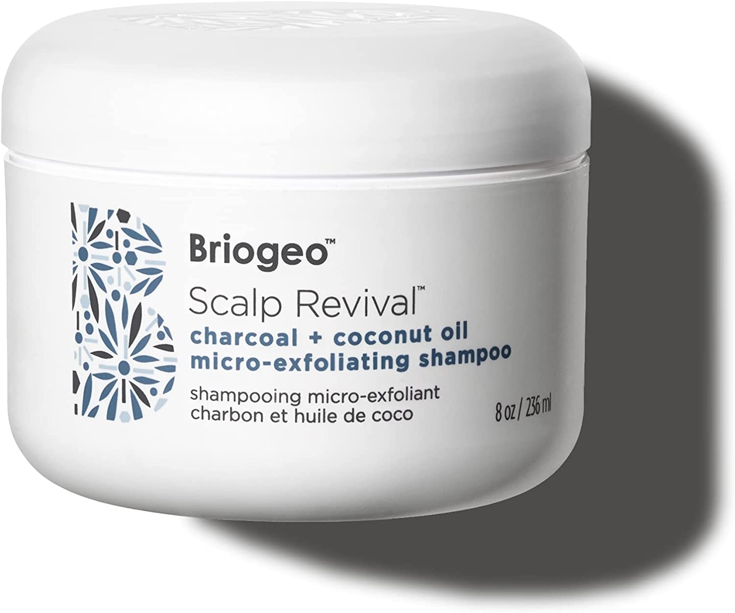 Briogeo Scalp Revival Charcoal and Coconut Oil Micro-Exfoliating Shampoo. Photo credit: Briogeo's Amazon.com page.