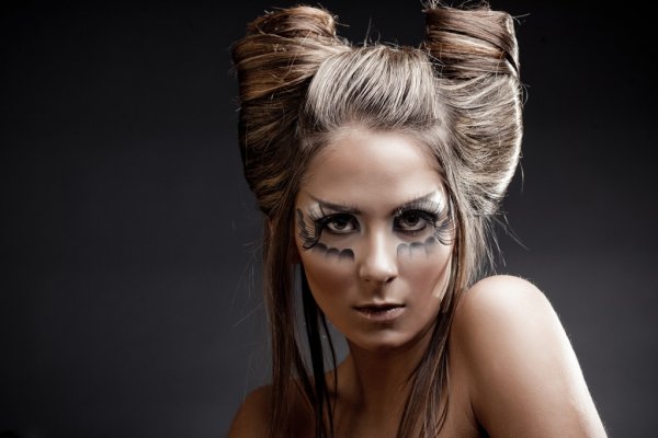 Halloween hairstyle