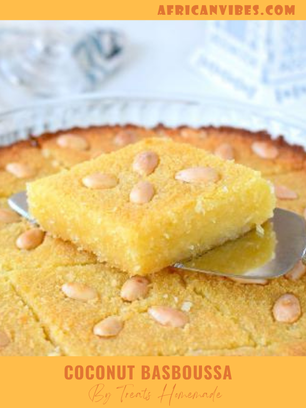 Coconut Basboussa By Treats Homemade