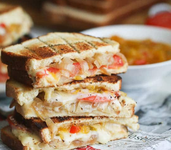 South African Grilled Cheese Sandwich By African Bites