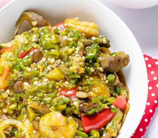Okro Soup (African Okra Soup) By Low Carb Africa