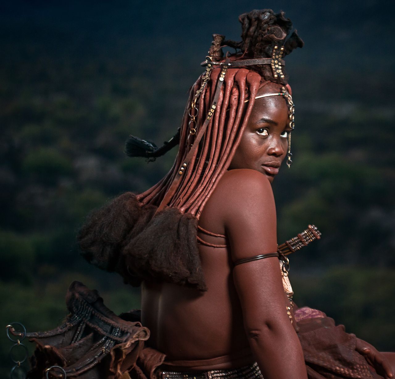 A Himba girl