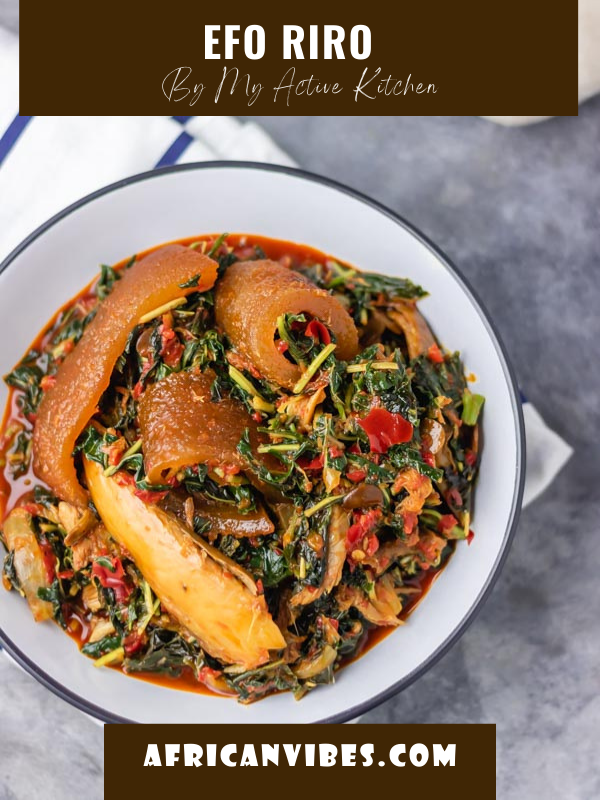 Efo Riro By My Active Kitchen