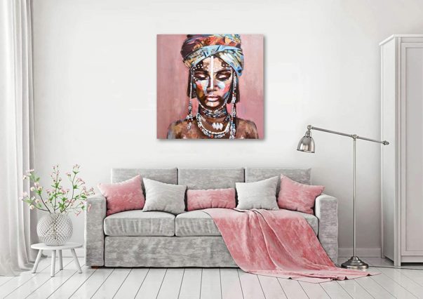 Large Canvas Print Wall Art African American