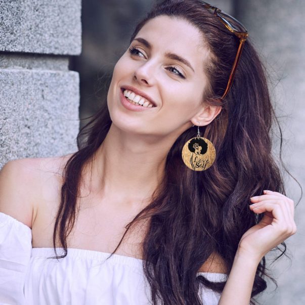 12 Pairs African Women Ethnic Style Dangle Earring