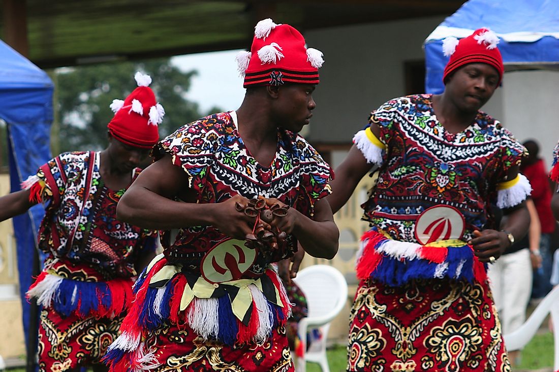 The Igbo language - one of the African spoken dialects. Happy new year in Igbo is Ezi afọ ọhụrụ