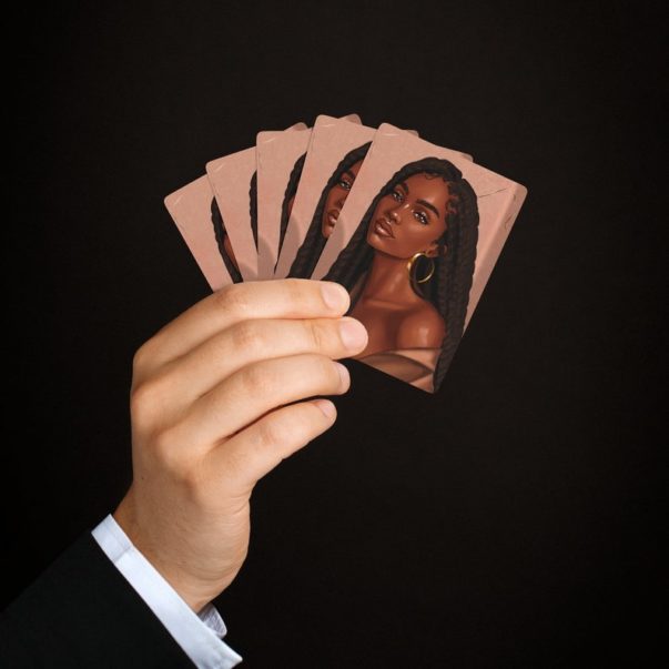 Black Woman Playing Card Deck