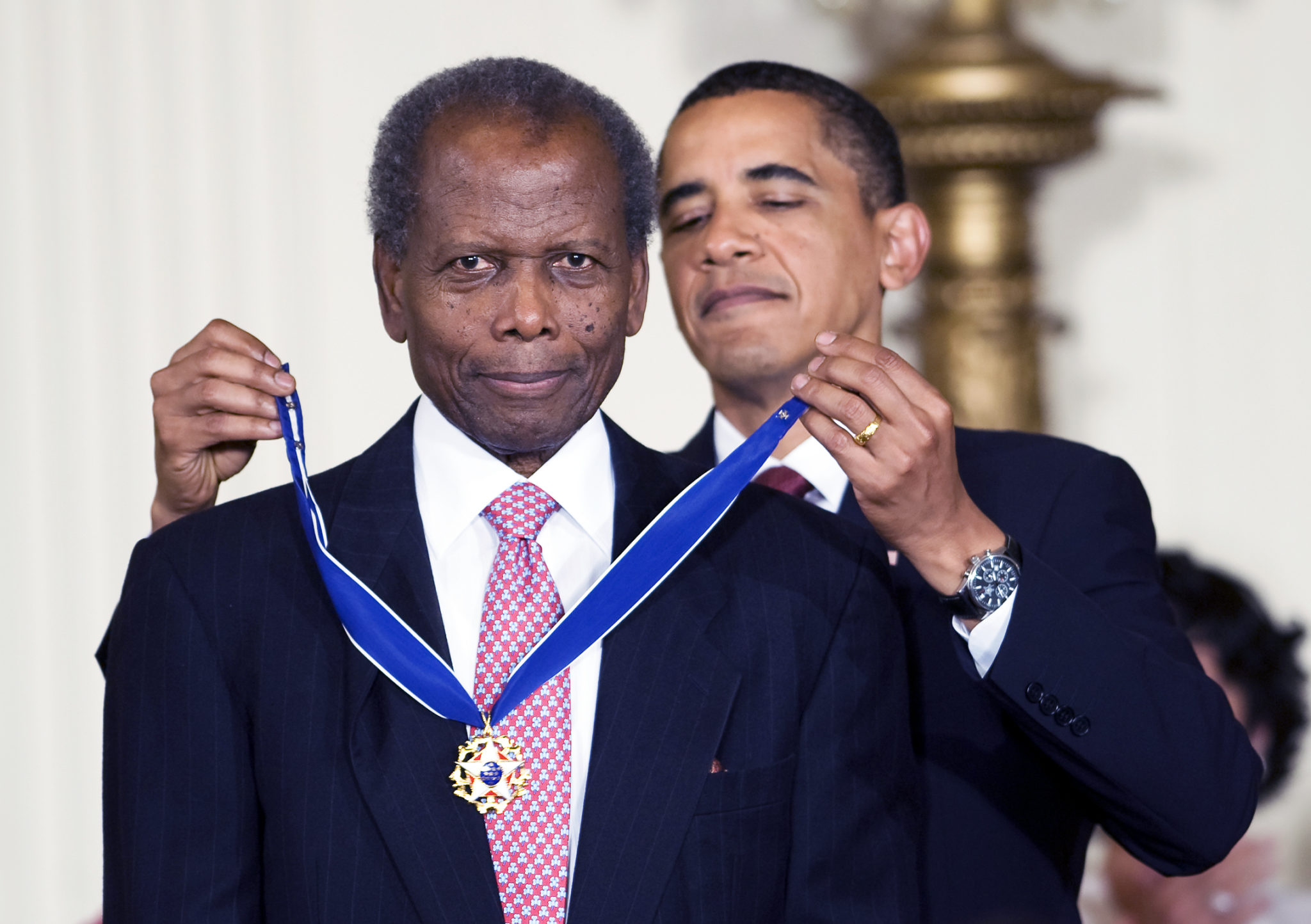 The first Black male to play a detective Sidney Poitier: In the