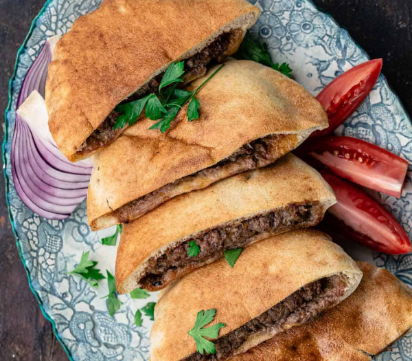 Homemade Egyptian Hawawshi By The Mediterranean Dish