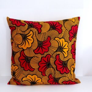 Couch Pillow Covers, African Print Decorative Covers, Wax print