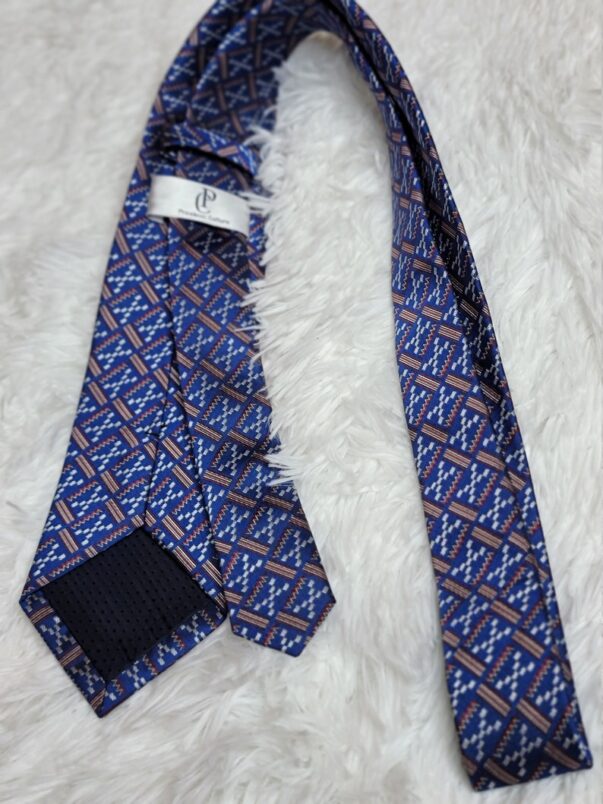 Blue Kente Neck Tie for Men