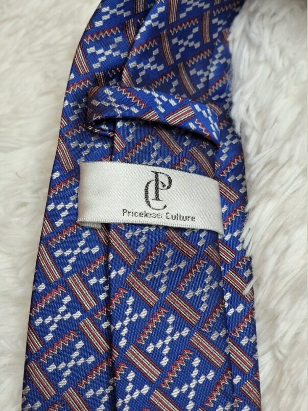 Blue Kente Neck Tie for Men