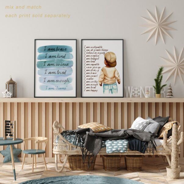 Positive Affirmations Wall Art