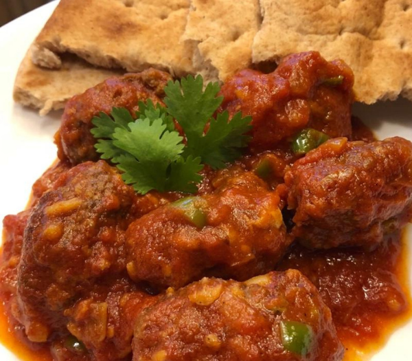 South Sudan Kofta with Spicy Tomato Sauce By Naptime Prep Cook