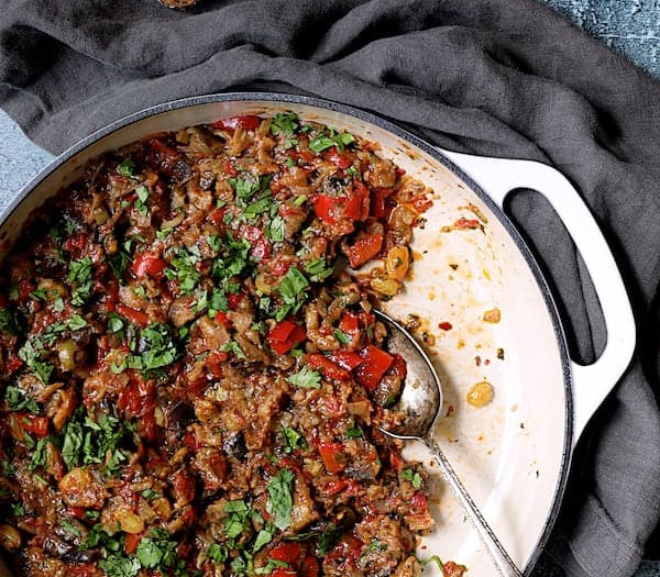 Moroccan-Spiced Caponata By From A Chef's Kitchen
