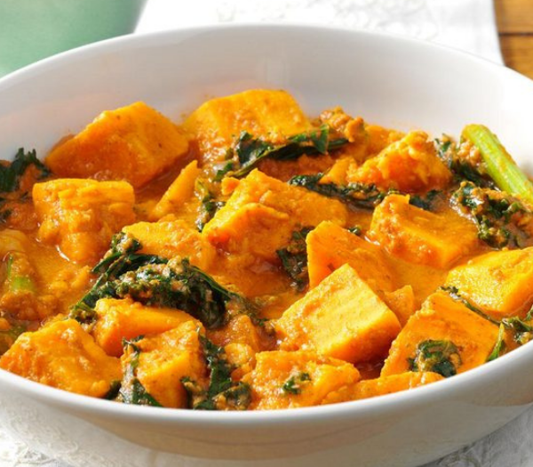 African Peanut Sweet Potato Stew By Taste of Home