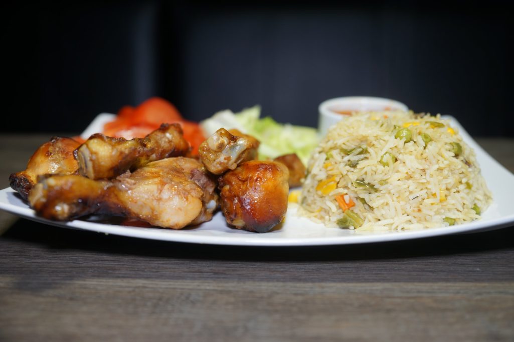 A typical African delicacy