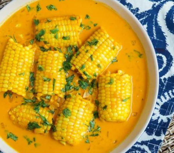 Galey iyo Qumbo (Somali Corn in Coconut Sauce) By Tara's Multicultural Table
