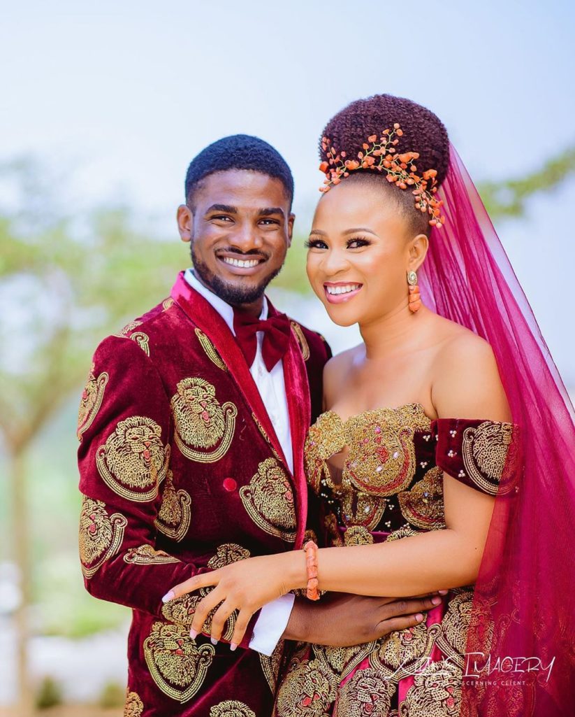 11 Stunning Non-traditional African Wedding Dresses - African Vibes