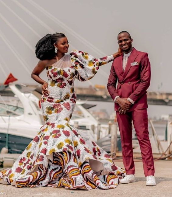 ankara wedding dresses