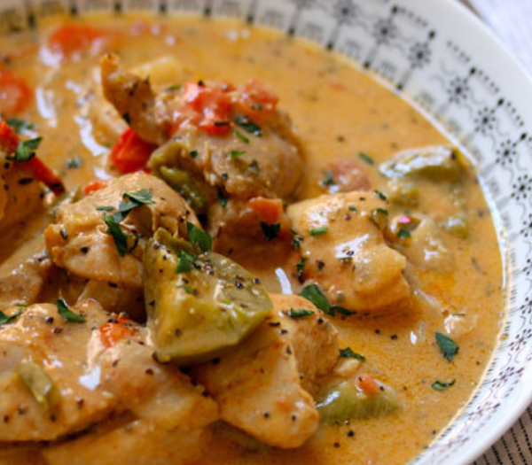 West African chicken mafé (chicken stew in peanut sauce) By The Perfect Pantry