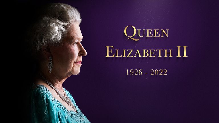 Queen Elizabeth II has died at the age of 96 (Photo credit: Sky Sports)