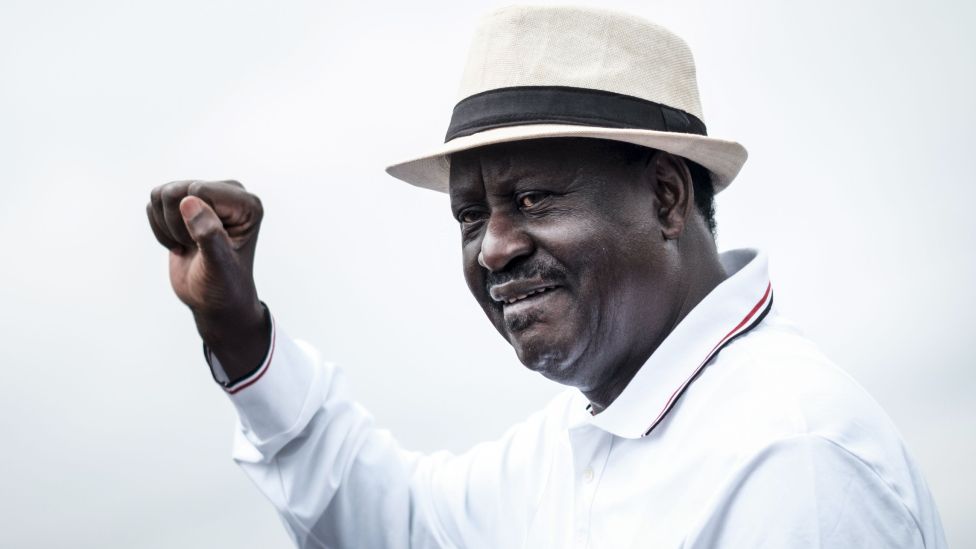 Raila Odinga disagreed with the Supreme Court Ruling on Kenya Elections 2022 (Photo credit: BBC)