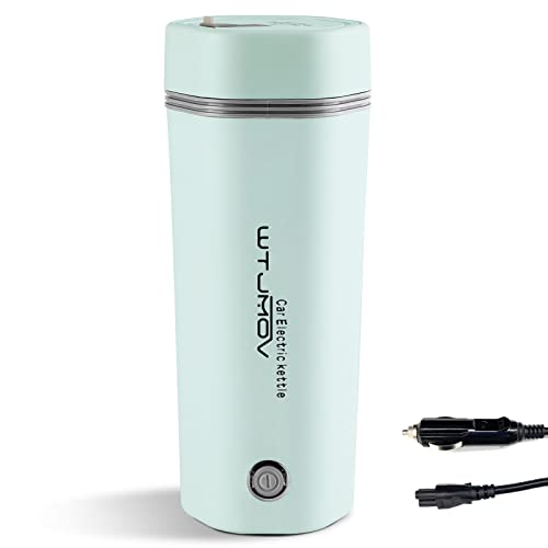 Wtjmov 12V Car Electric Travel Kettle