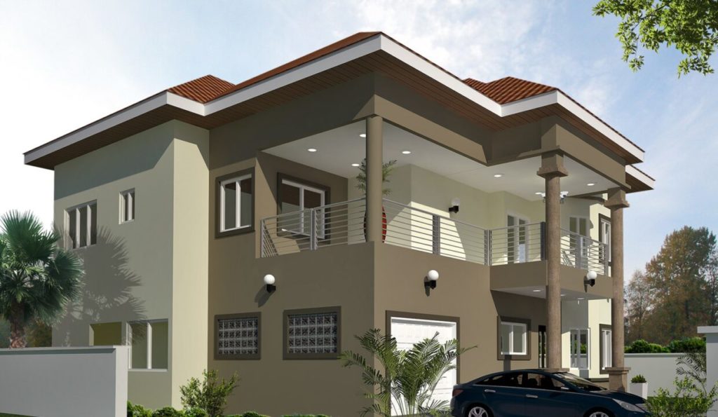 THE KING – 4 Bedroom Detached House With Two Bedroom Boys Quarters