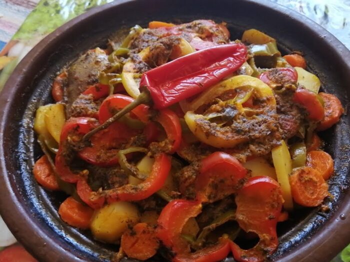 Moroccan Fish Tagine (Mqualli)