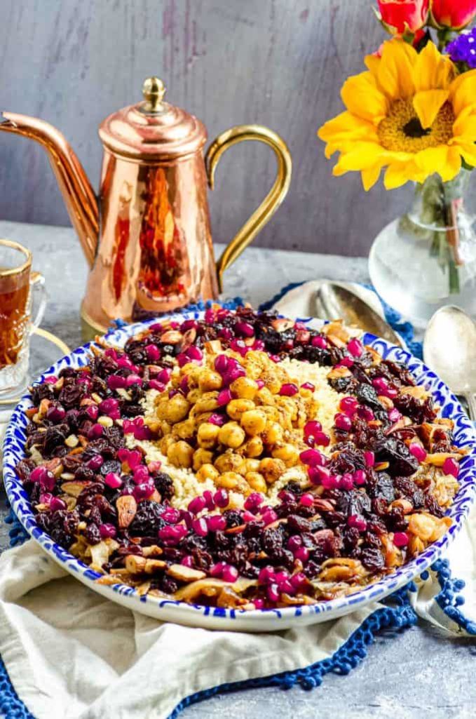 Sweet and Savory Moroccan Couscous