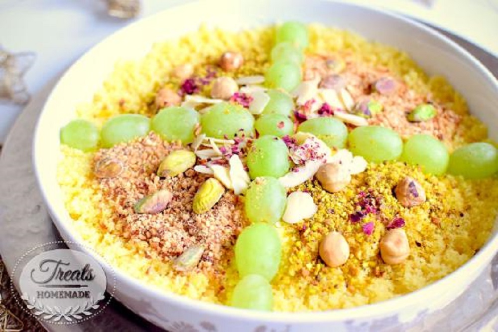Tunisian Masfouf(Sweet Fine Couscous)
