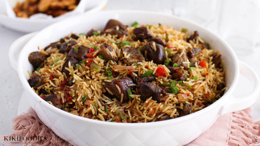 Special Goat Meat Fried Rice – Asun Fried Rice By KikiFoodies