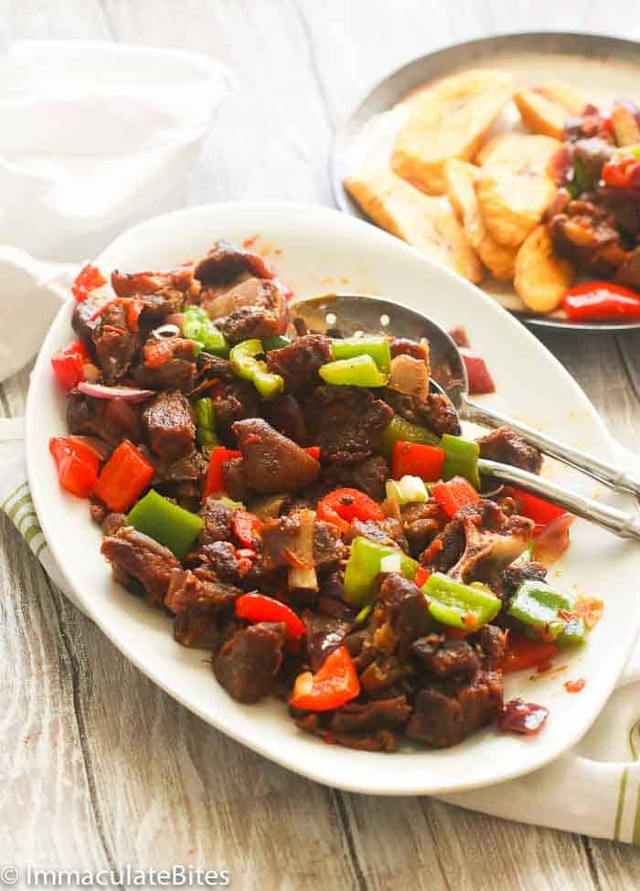 Asun (Spicy Roast Goat ) By African Bites