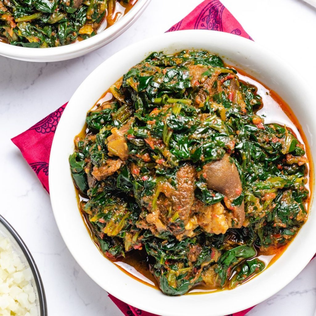 Efo Riro – Nigerian Spinach Stew By Tayo Oredola