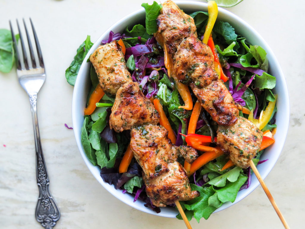 West African Grilled Chicken Salad By AfroVitalityEats