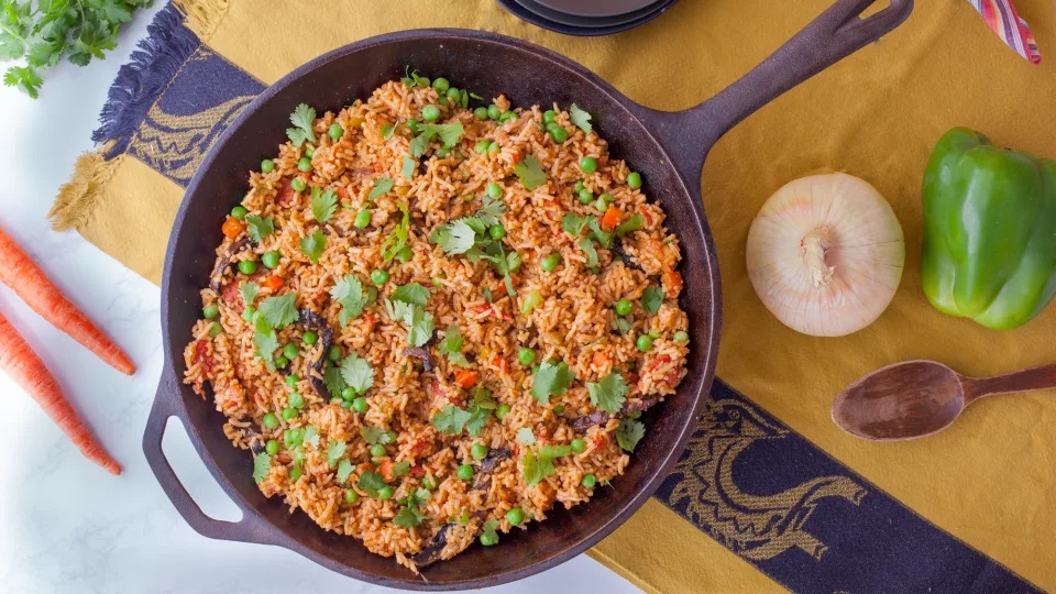 African Recipes - West African Jollof Rice With Cayenne