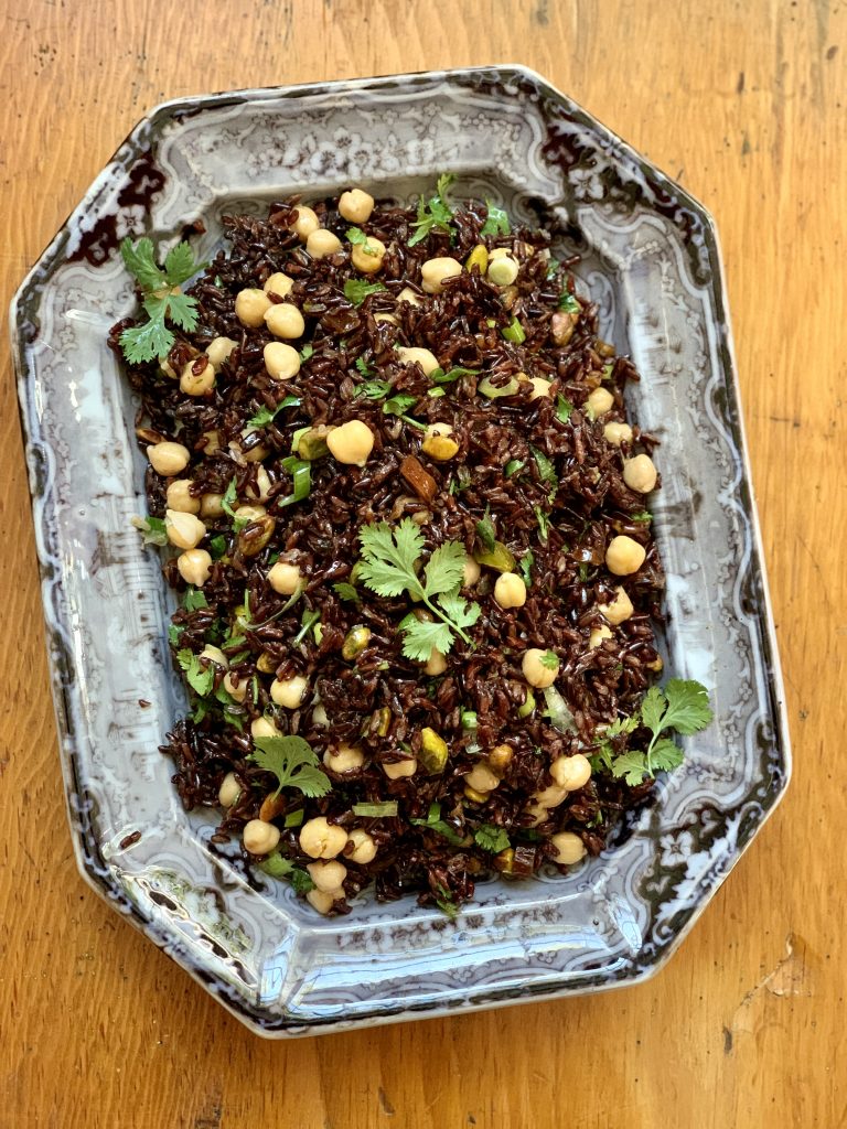 Moroccan Forbidden Rice Salad