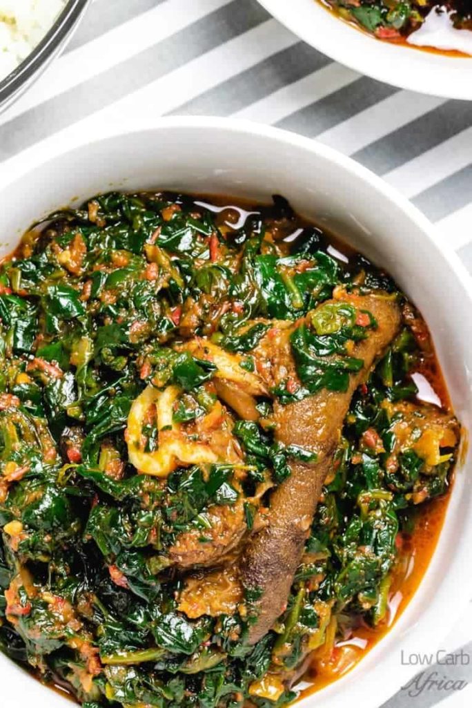 Nigerian Spinach Stew (Photo Credit: Low Carb Africa)