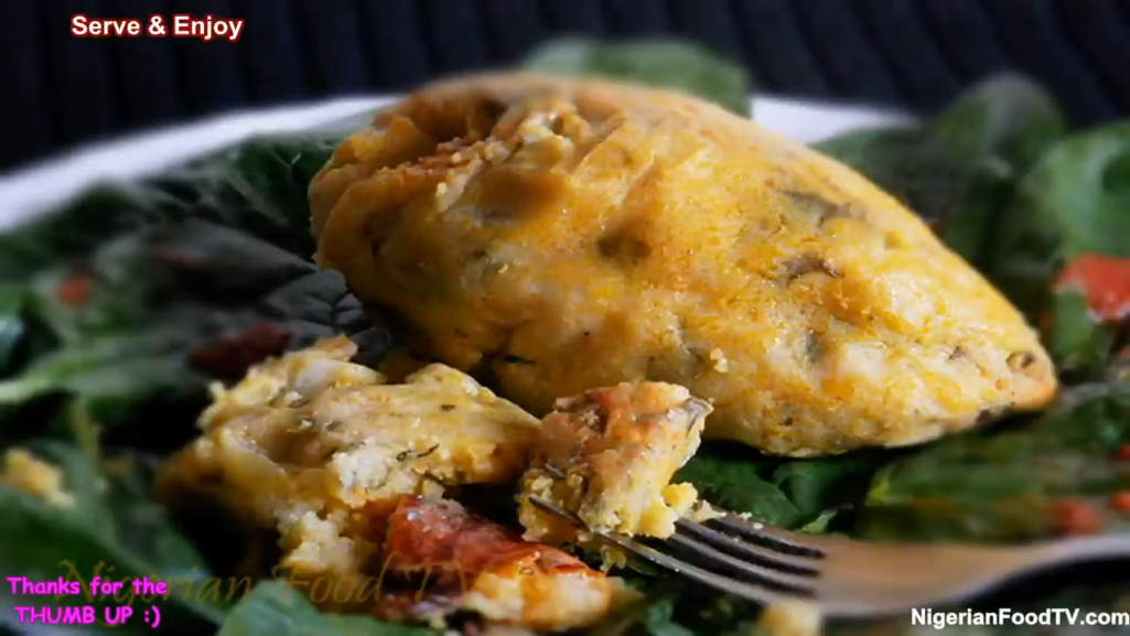 African Dinner Recipes -Corn Moi- moi (Steamed Corn Pudding)