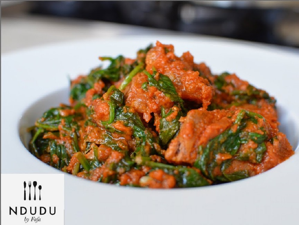 African Dinner Recipes -Shoko (A Ghanaian Beef And Spinach Stew) (Photo Credit: NDUDU by Fafa)