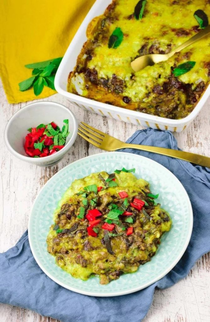 Vegan African Recipes - Vegan Bobotie (Photo Credit: Contentedness Cooking)