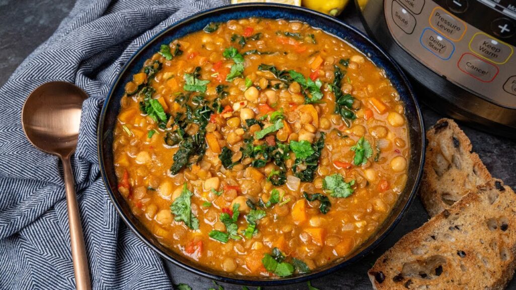 Instant Pots Moroccan Lentil Soup