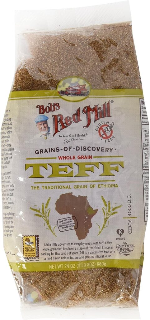 teff flour – a grain native to the highlands of Ethiopia - Delicious Injera