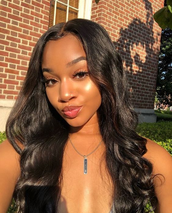 partial sew in hairstyle