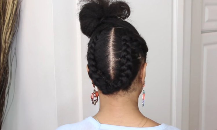 Cornrow (Natural Hair Style Tutorial)